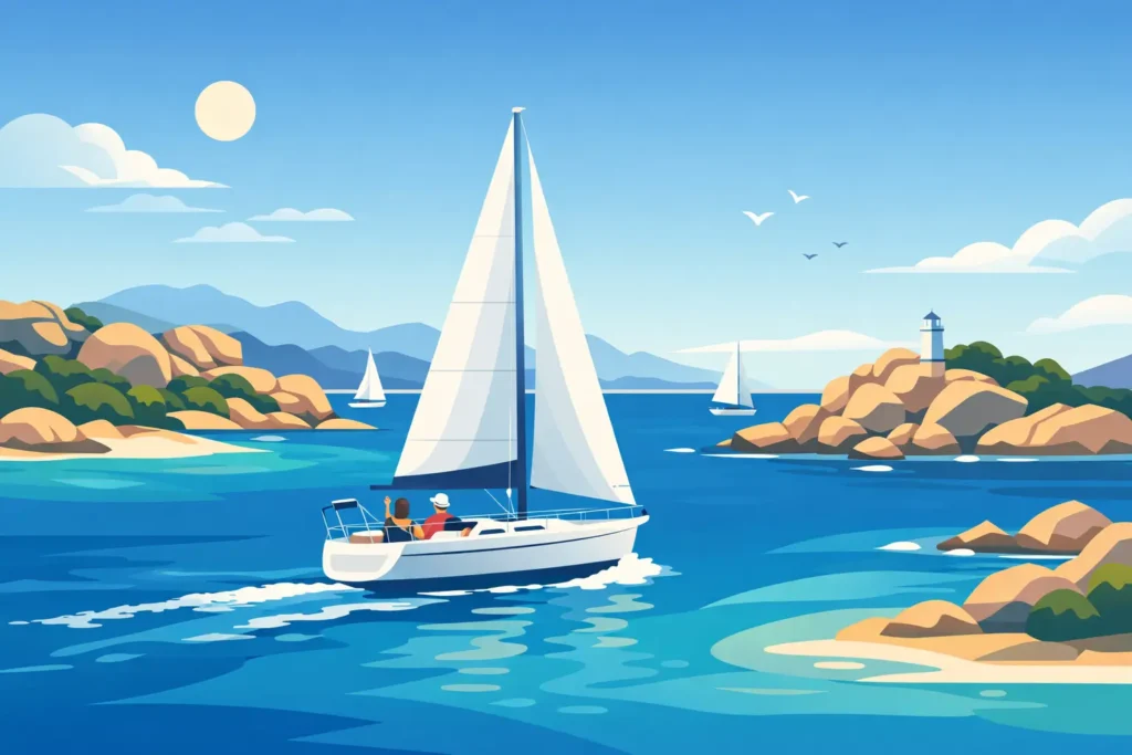 Escursione in vela Arcipelago La Maddalena