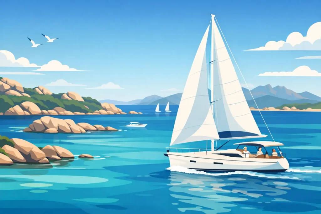Noleggio barca a vela esclusiva La Maddalena