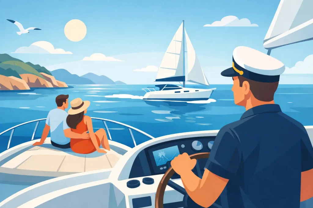 Escursione mare sicura con skipper certificato