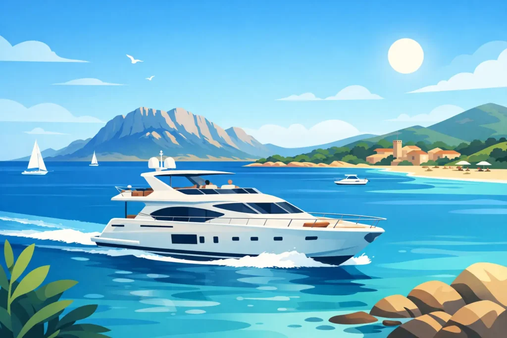 Il charter giornaliero premium in Sardegna