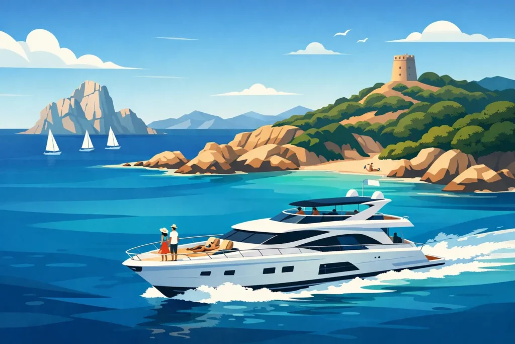 Tour premium in barca in Sardegna: cosa aspettarsi