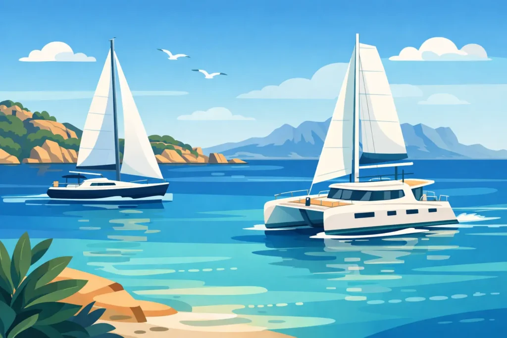 Vela o catamarano in Sardegna: cosa scegliere