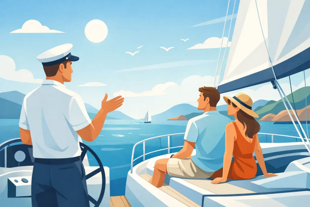Guida al charter giornaliero con skipper
