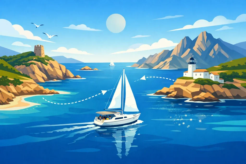 Itinerario Sardegna Corsica in 7 giorni in barca