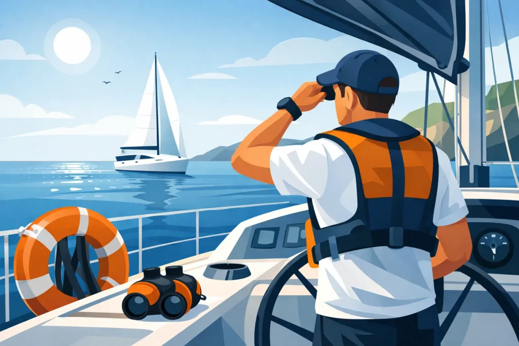 Sicurezza charter skipper: cosa aspettarsi a bordo