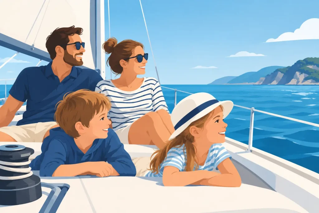 Come gestire bambini in barca senza stress